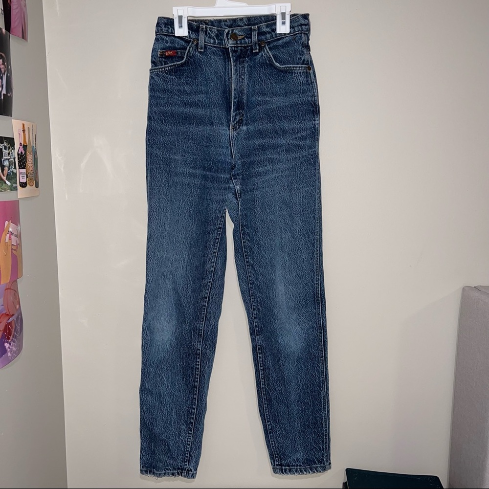 Vintage Lee High Rise Mom Jeans